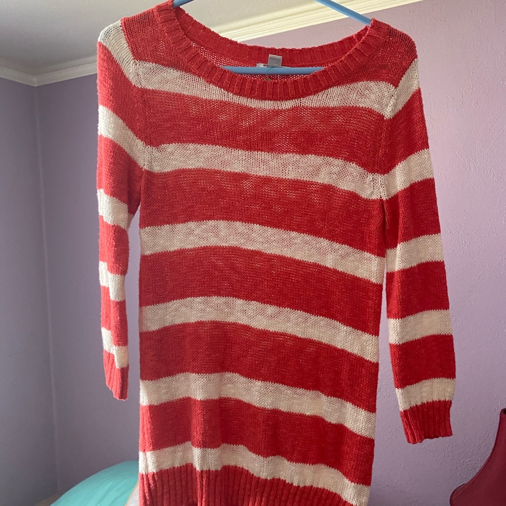 Old navy red orange sweater